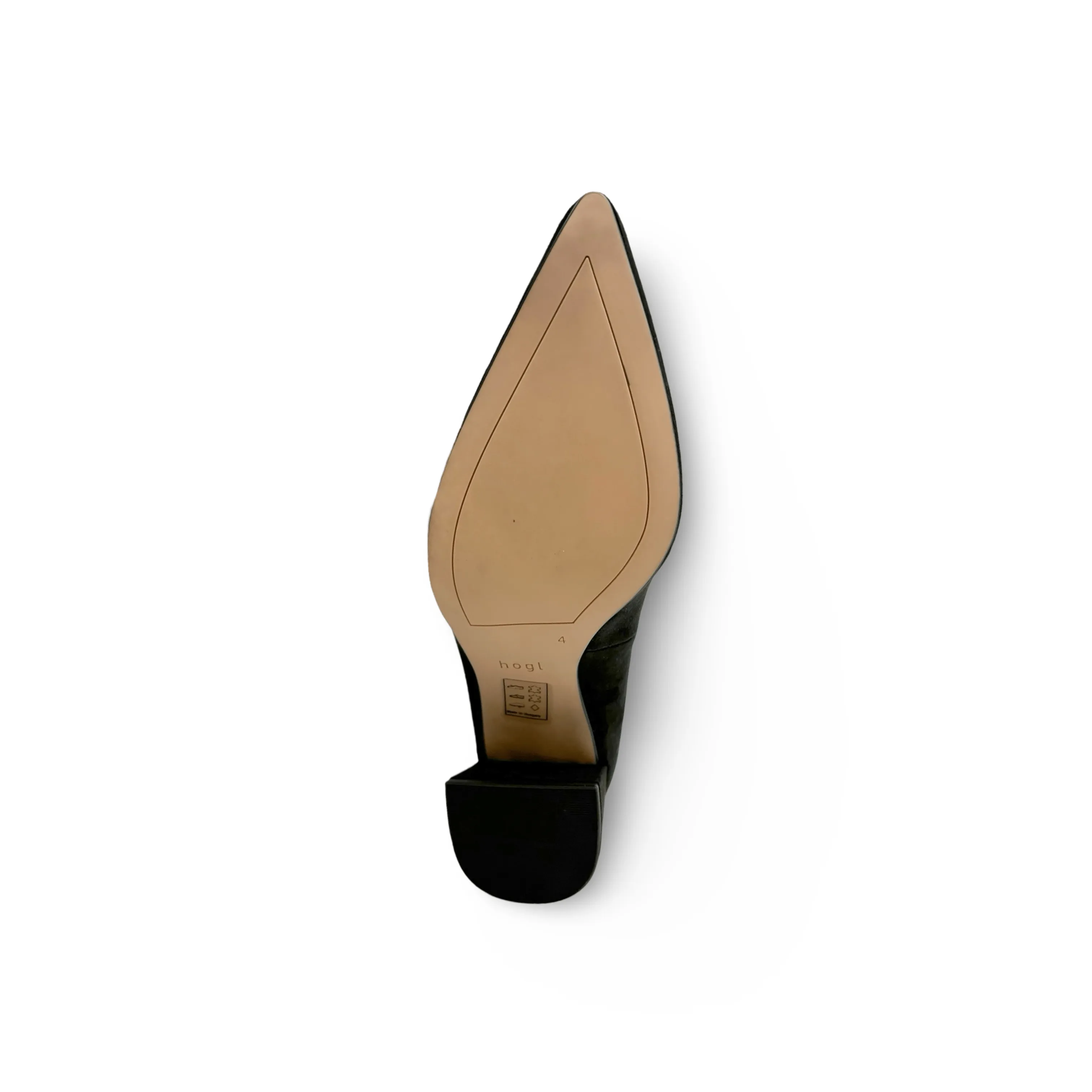 104502 Kim Black Suede Pump