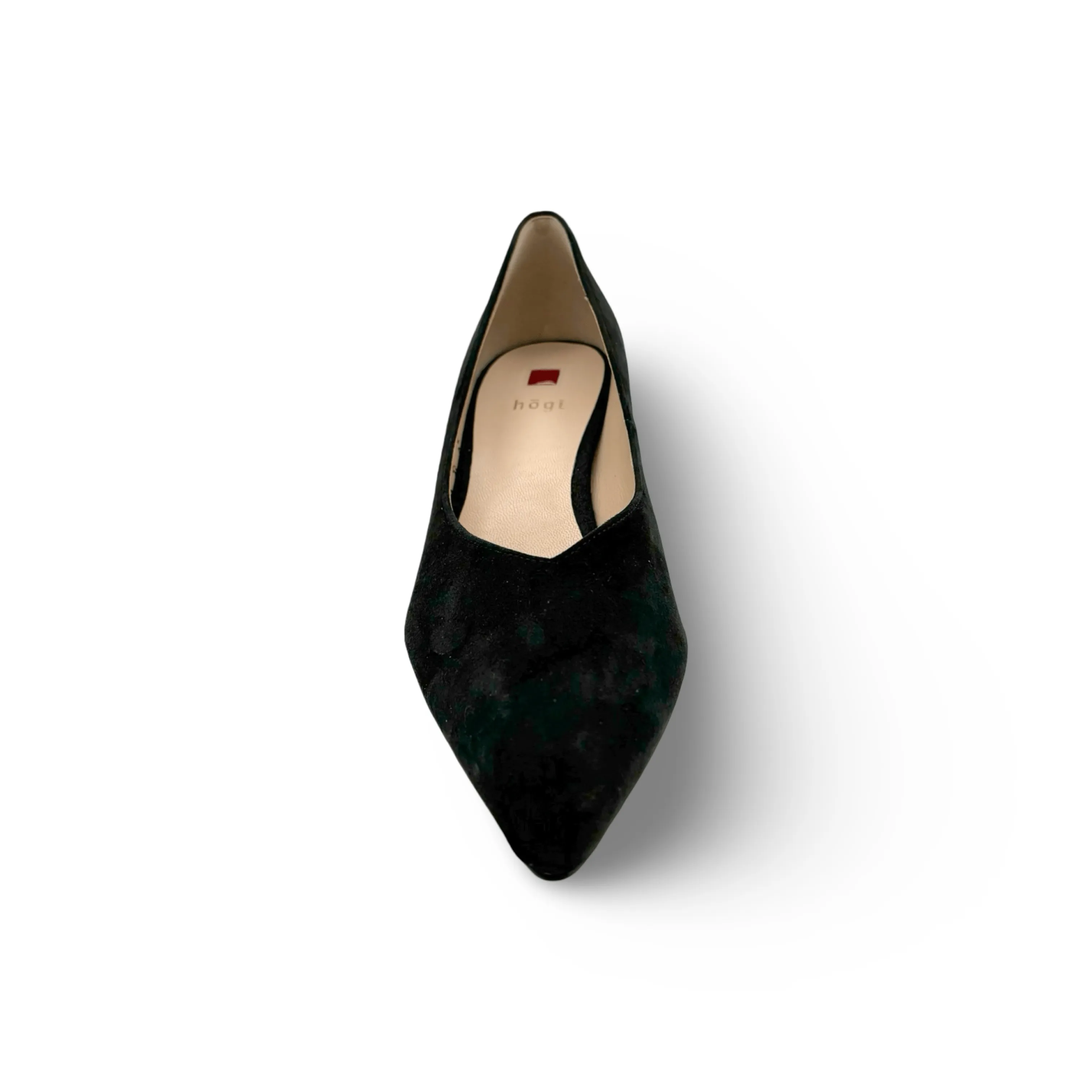 104502 Kim Black Suede Pump