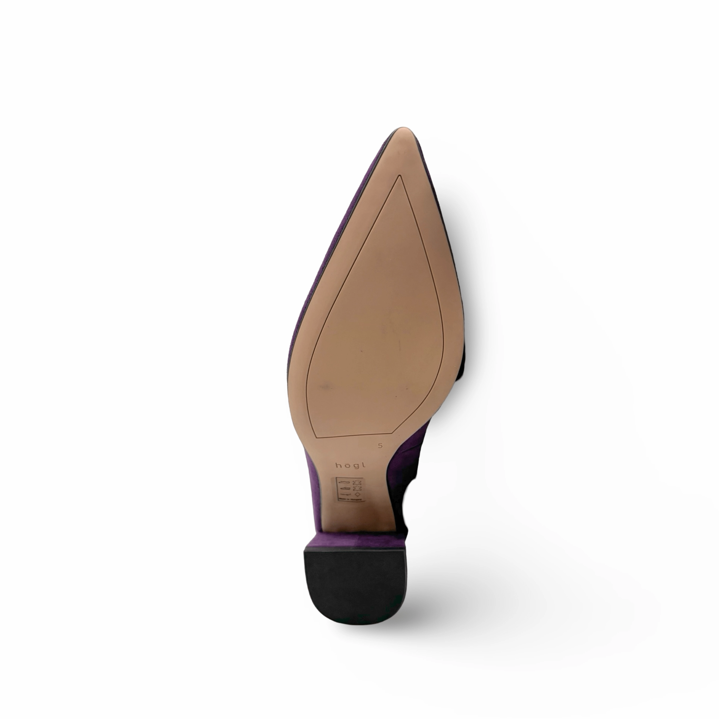 104502 Kim Purple Suede Pump