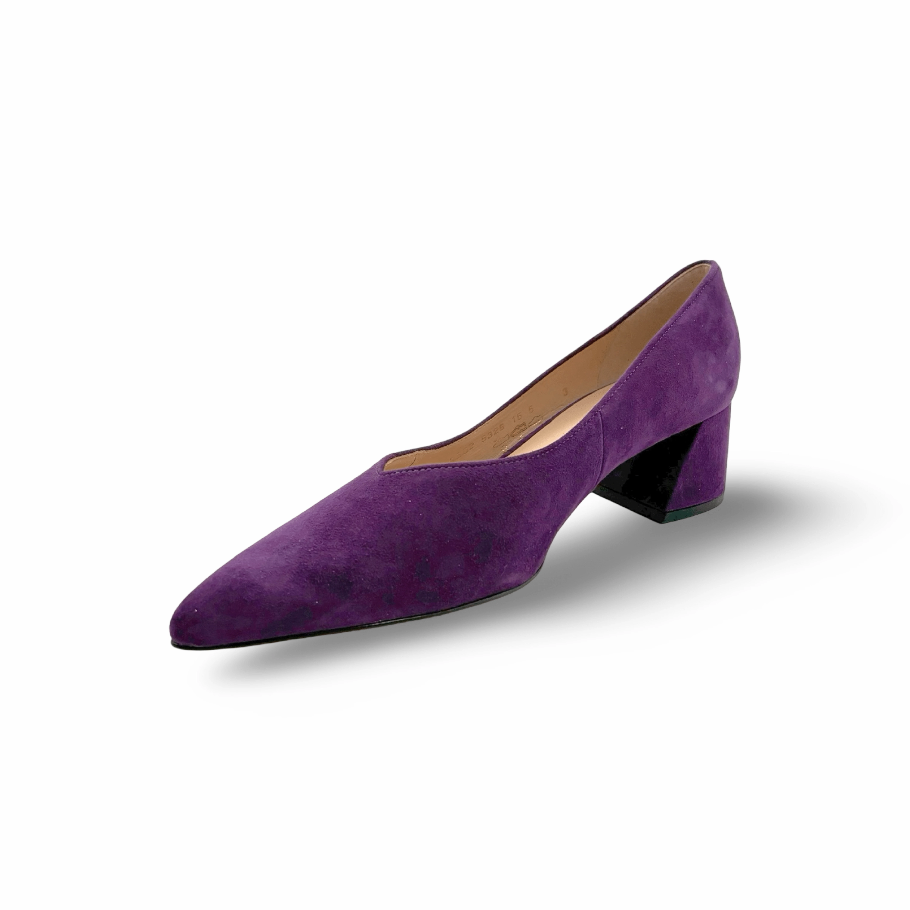 104502 Kim Purple Suede Pump