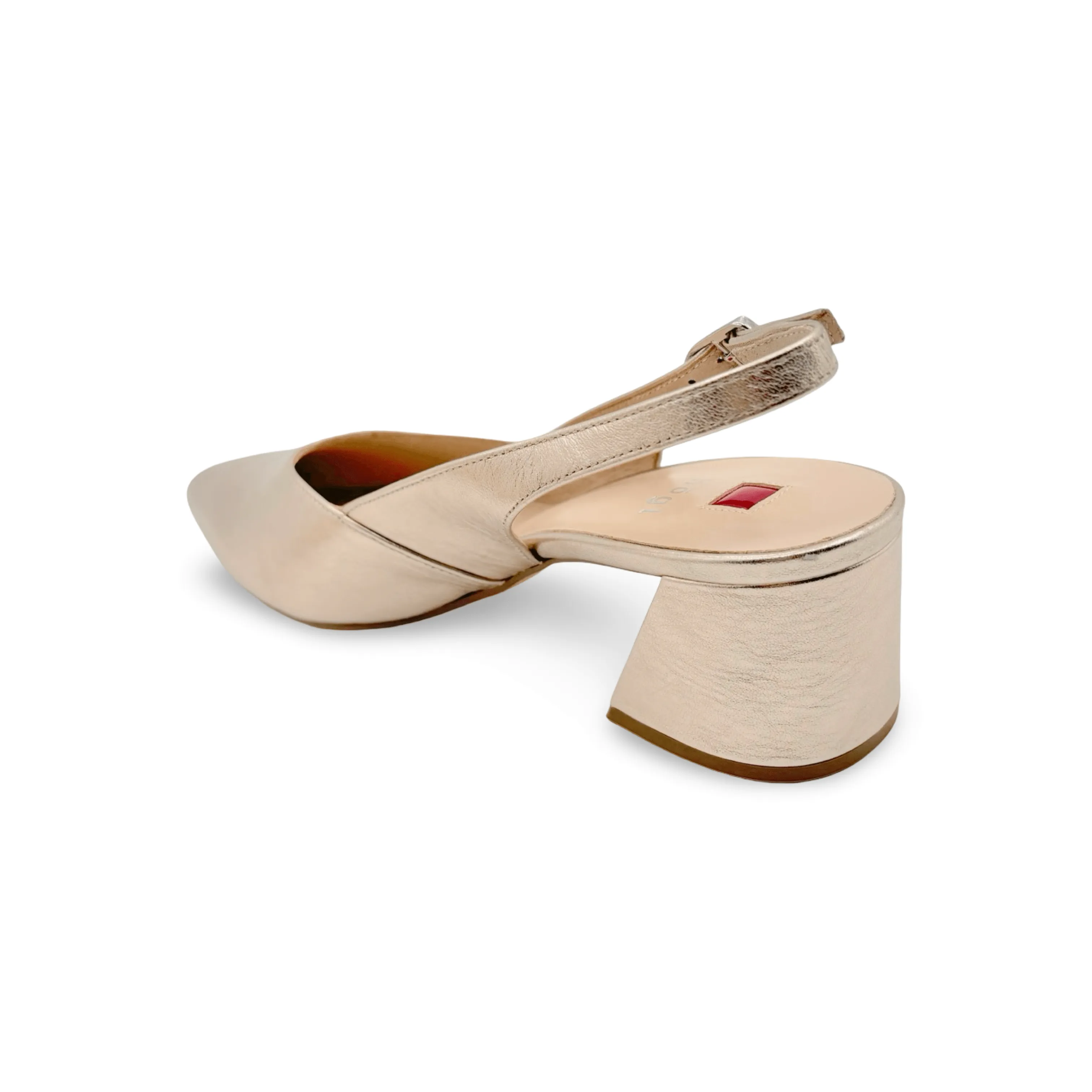 104611 Laura Gold Slingpump
