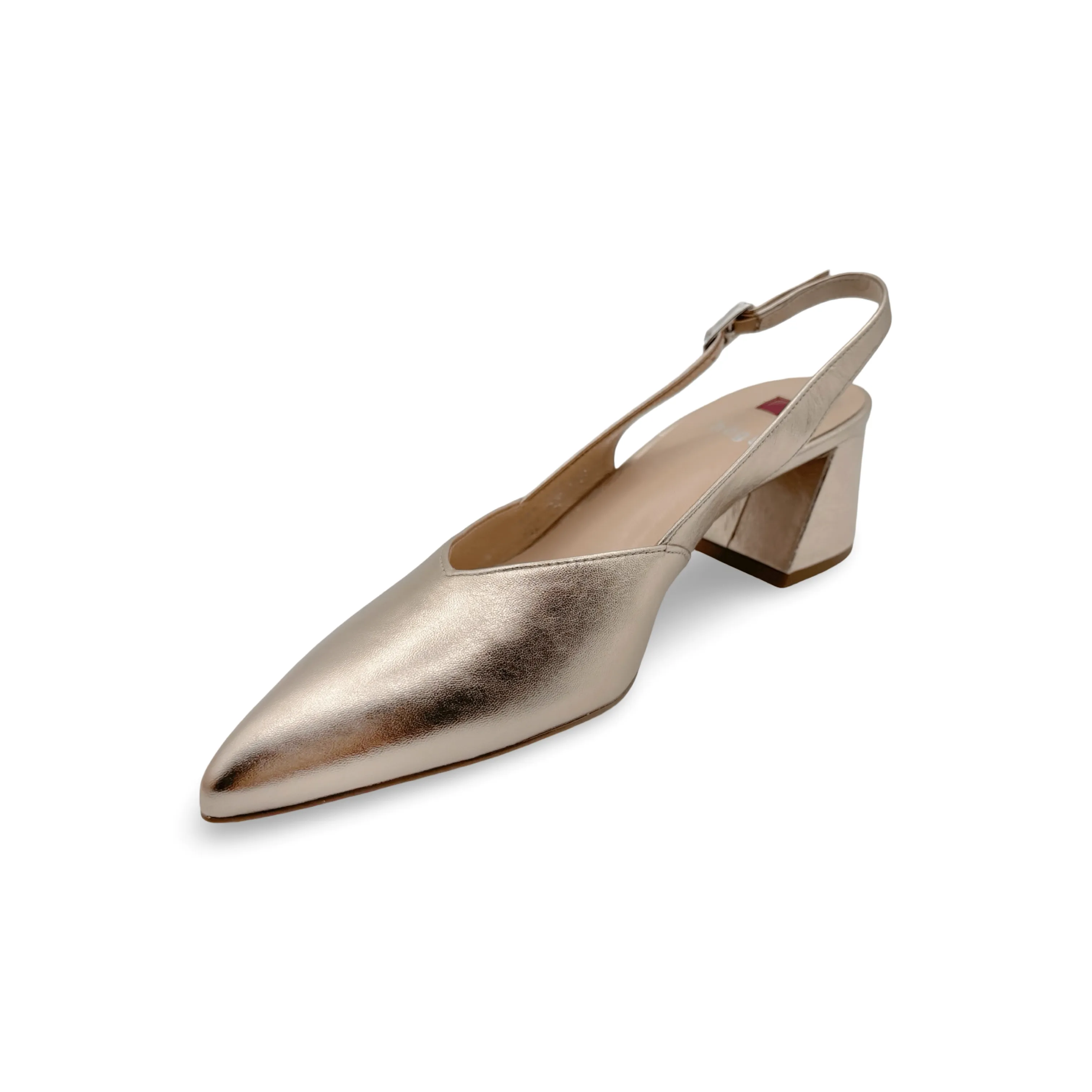 104611 Laura Gold Slingpump