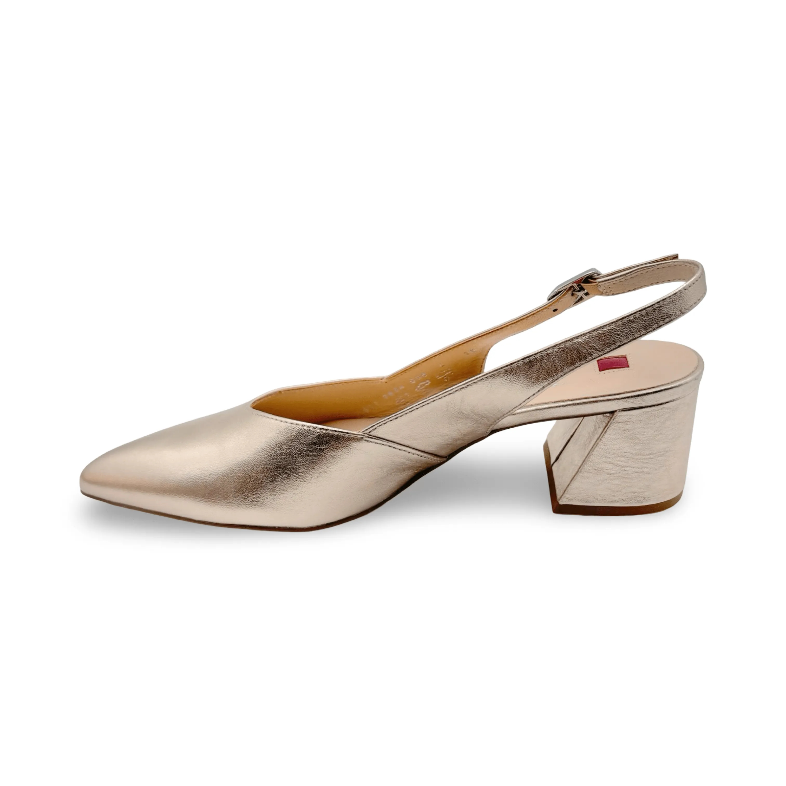 104611 Laura Gold Slingpump