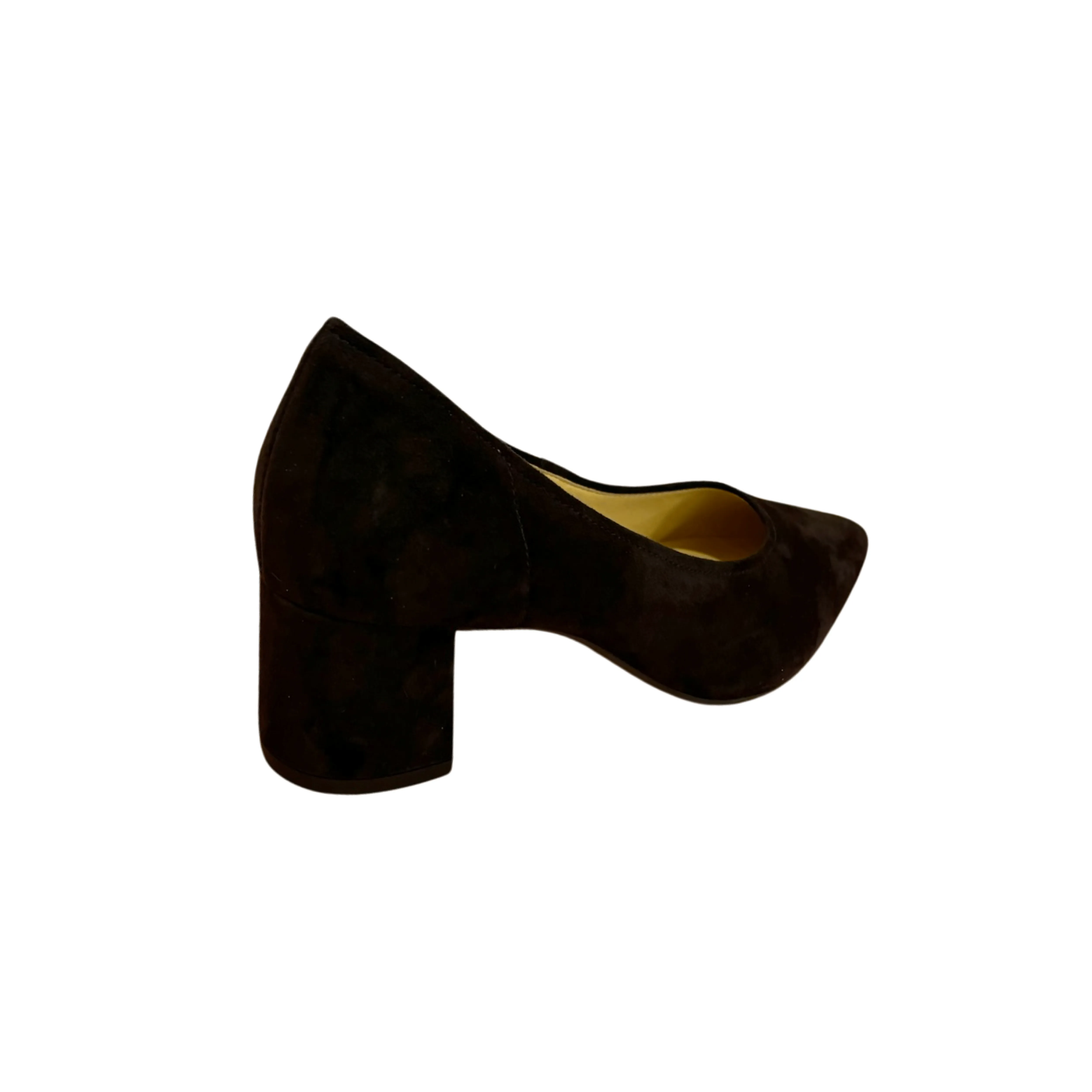 174512 Ocean Suede Classic Block Heel Pump