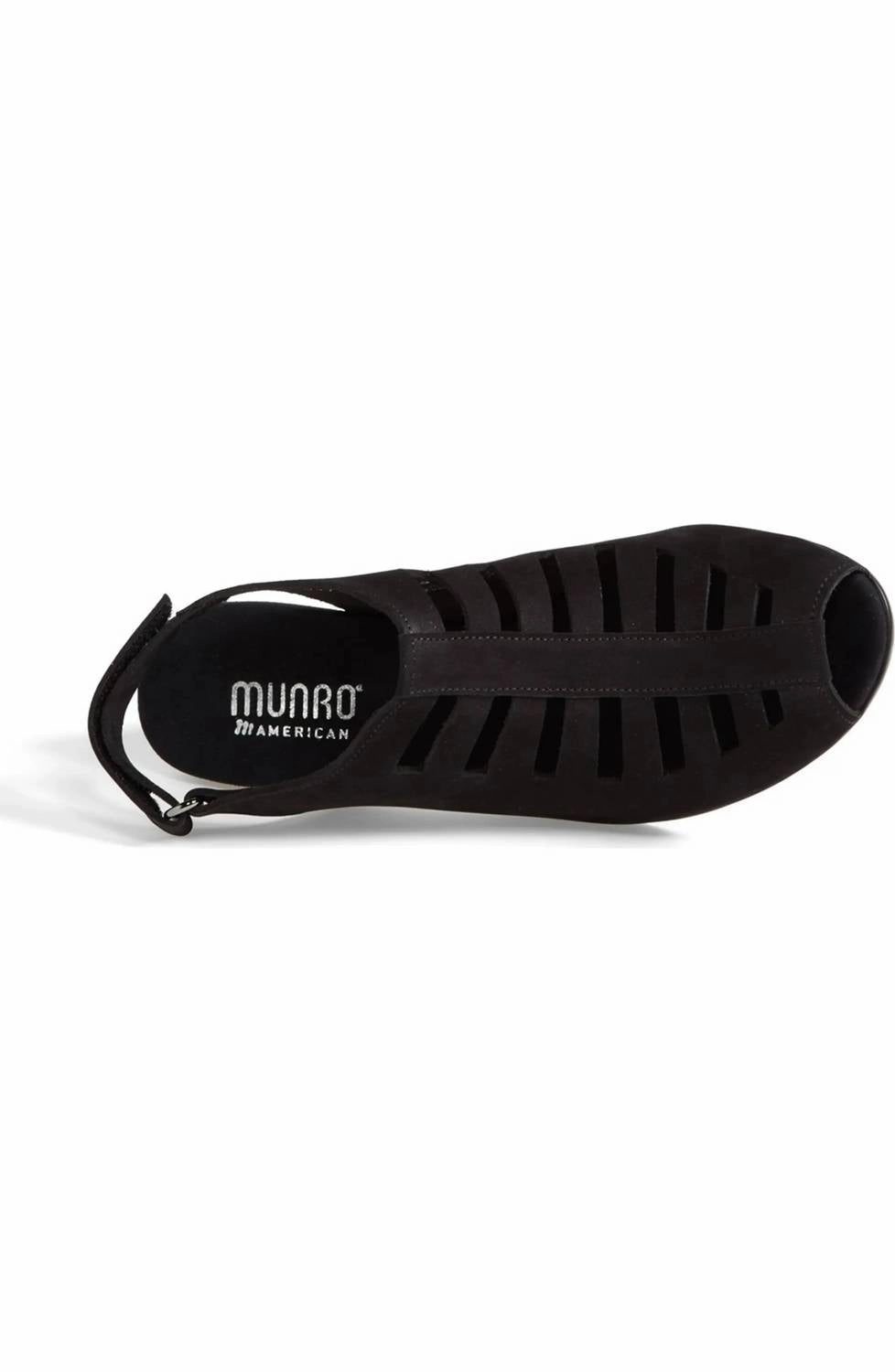 Abby Sandal In Black Nubuck