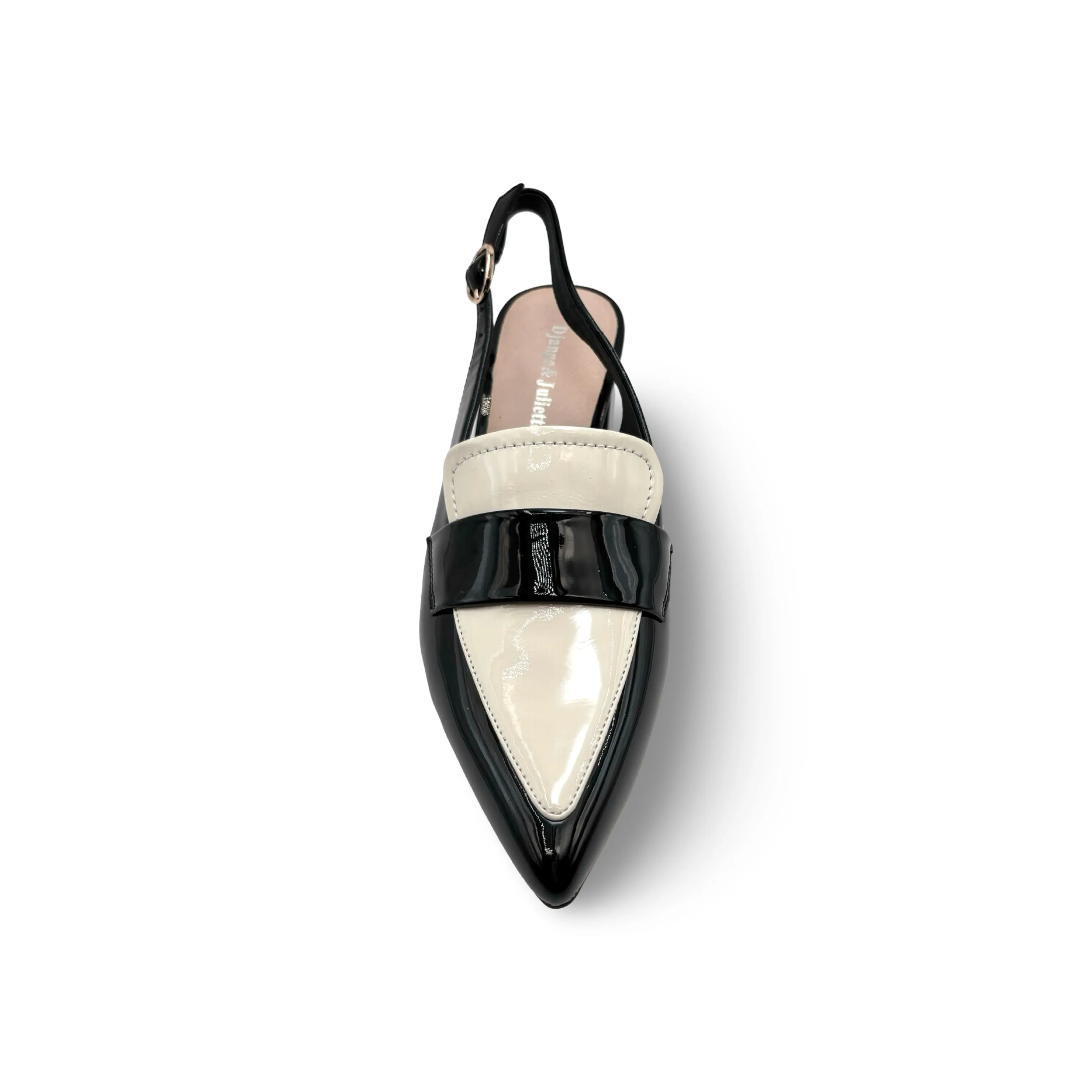 Aiday Black/Ivory Slingback