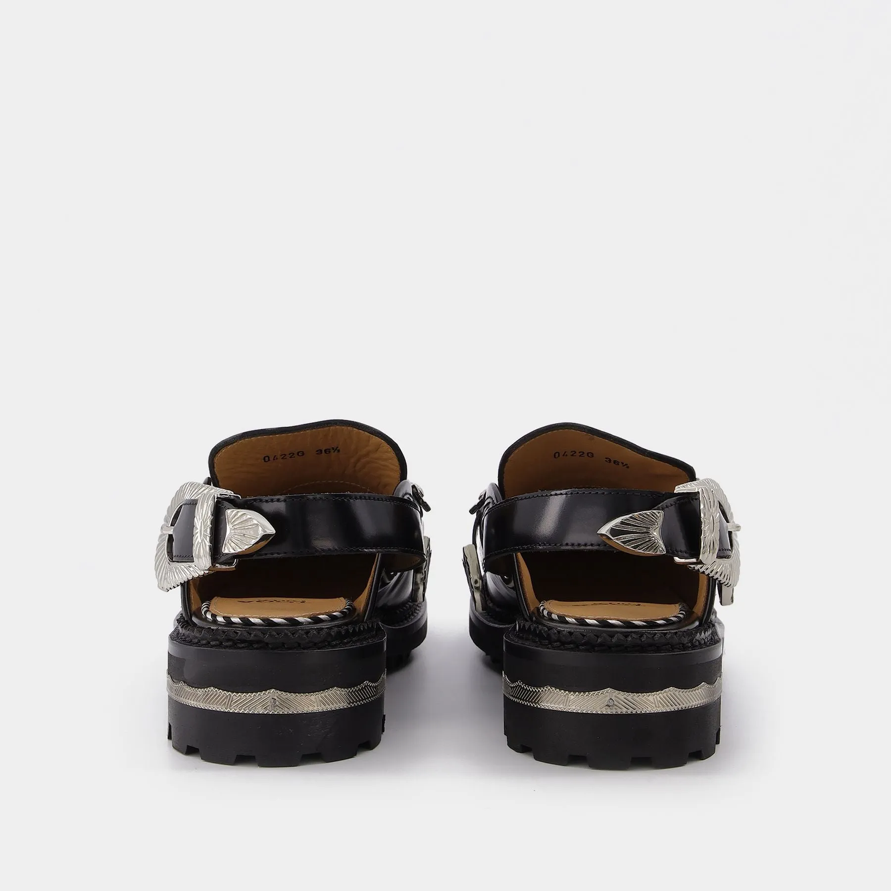 Aj1070 Loafers - Toga Pulla - Leather - Black