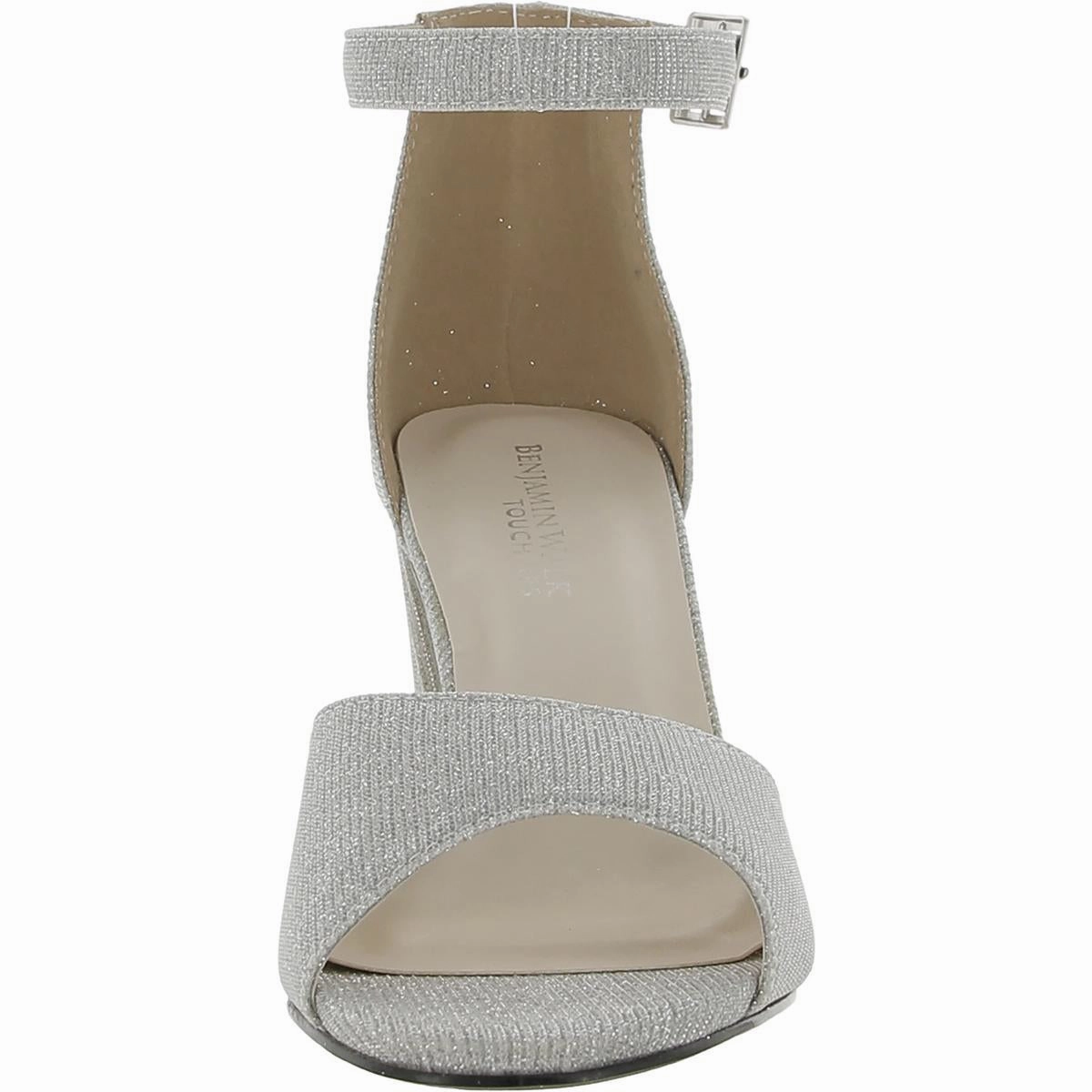 Amaya Womens Glitter Heels Dress Sandals