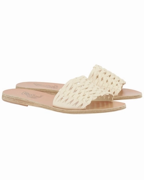 Ancient Greek Sandals Taygete Woven Leather Sandal