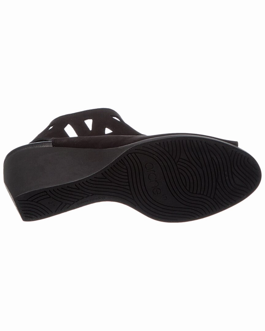Arche Eggaya Leather Wedge Sandal