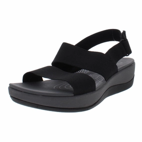 Arla Jacory Womens Open Toe Back Strap Wedge Sandals