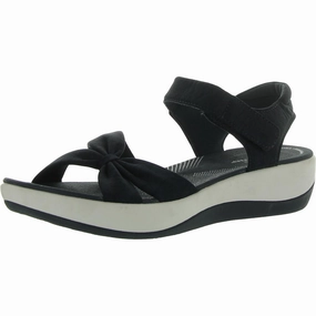 Arla Shore Womens Slip On Open Toe Ankle Strap