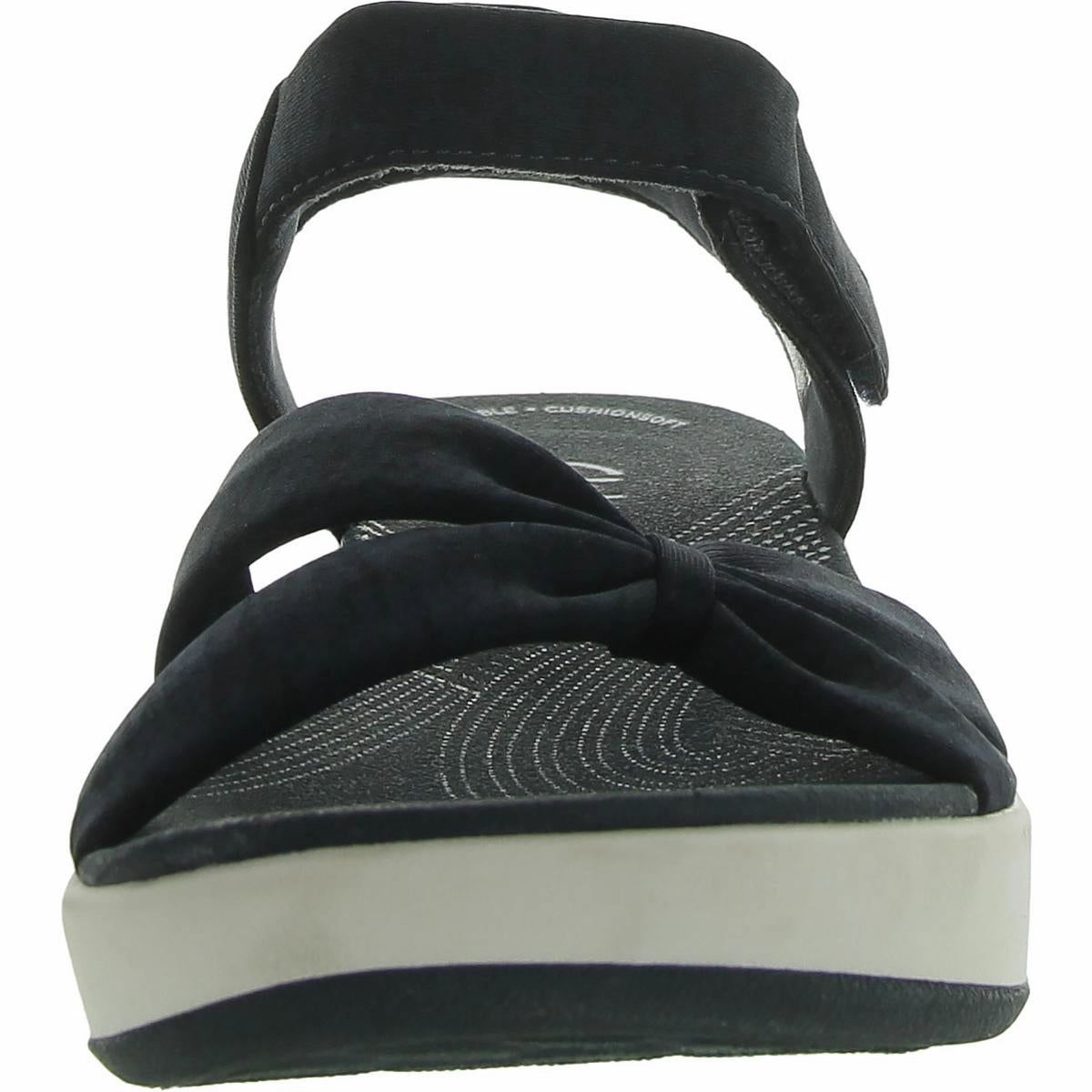 Arla Shore Womens Slip On Open Toe Ankle Strap