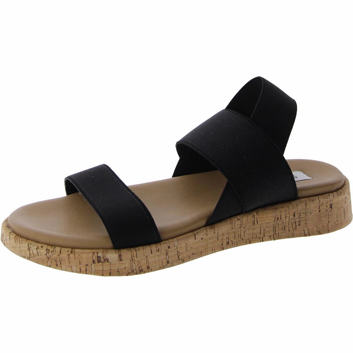 AZZURRA Womens Stretch Round toe Flatform Sandals