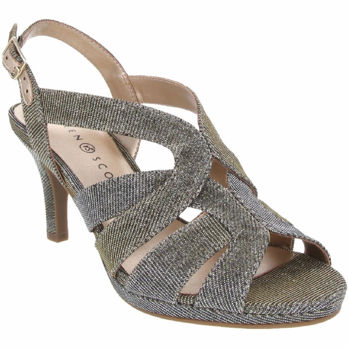 Belinda Womens Caged Dressy Slingback Sandals