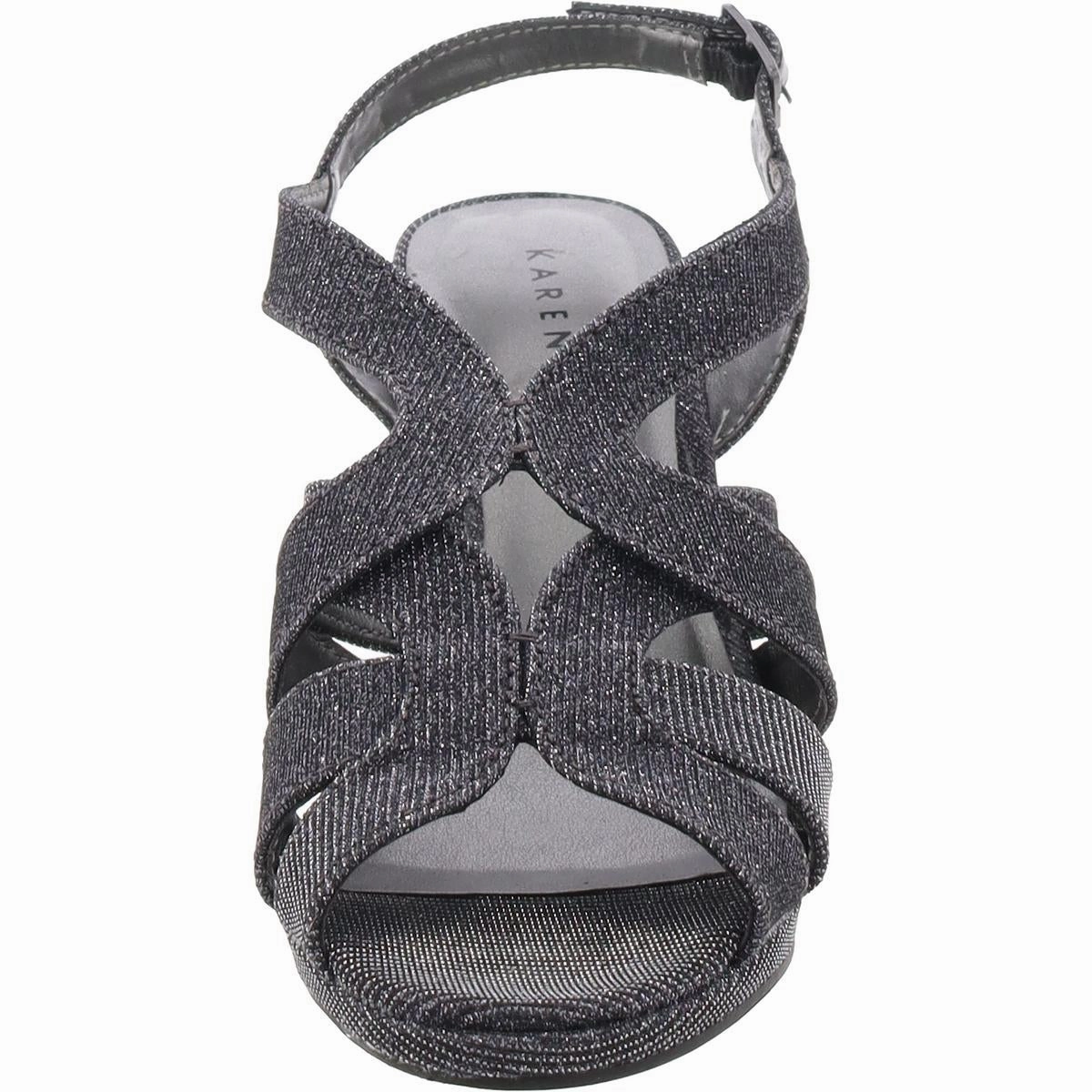 Belinda Womens Caged Dressy Slingback Sandals