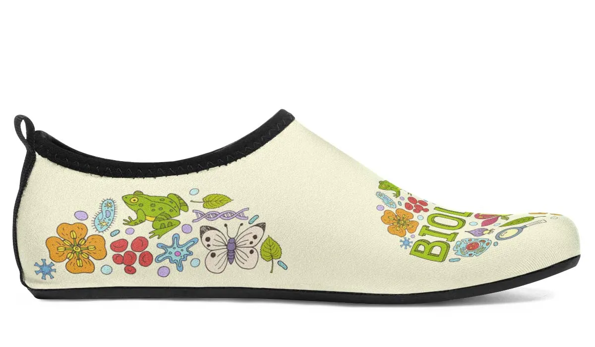 Biology Lovers Aqua Barefoot Shoes