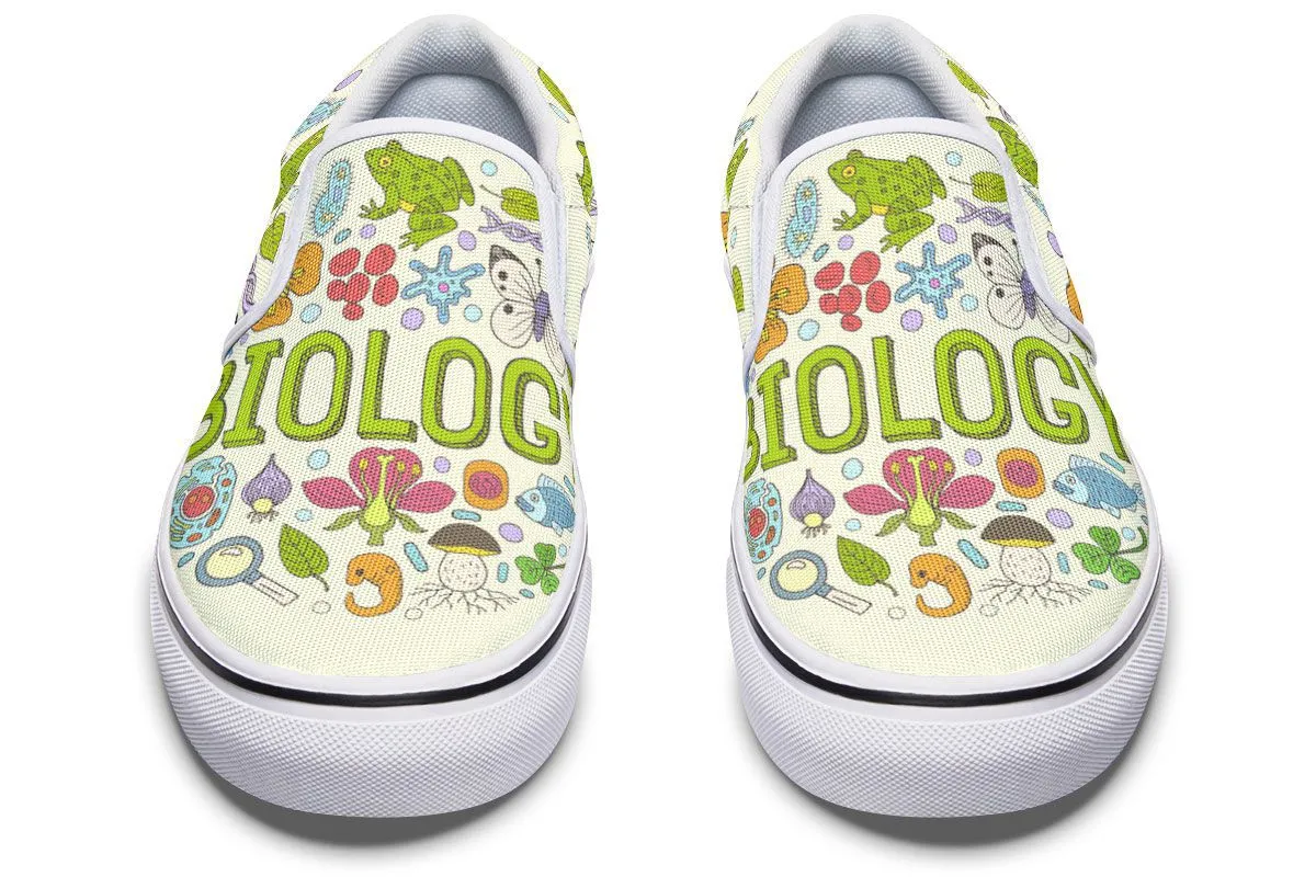 Biology Lovers Slip-On Shoes