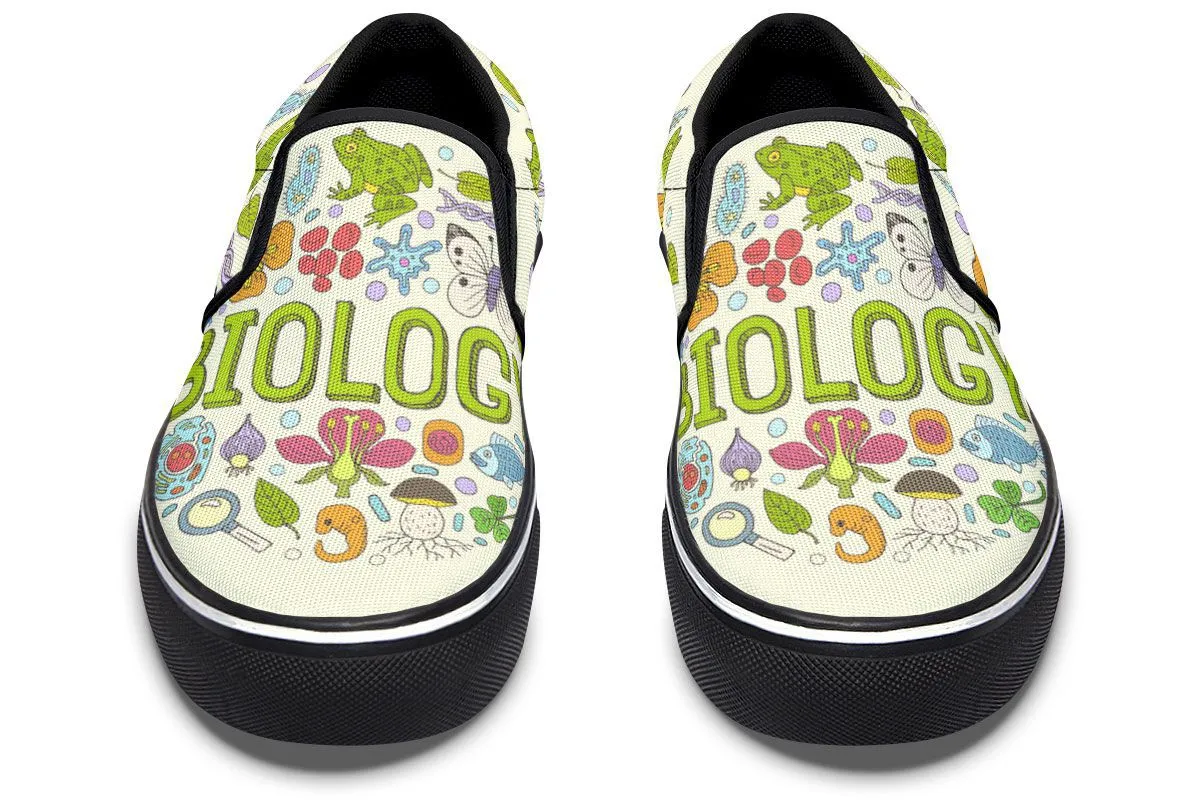 Biology Lovers Slip-On Shoes