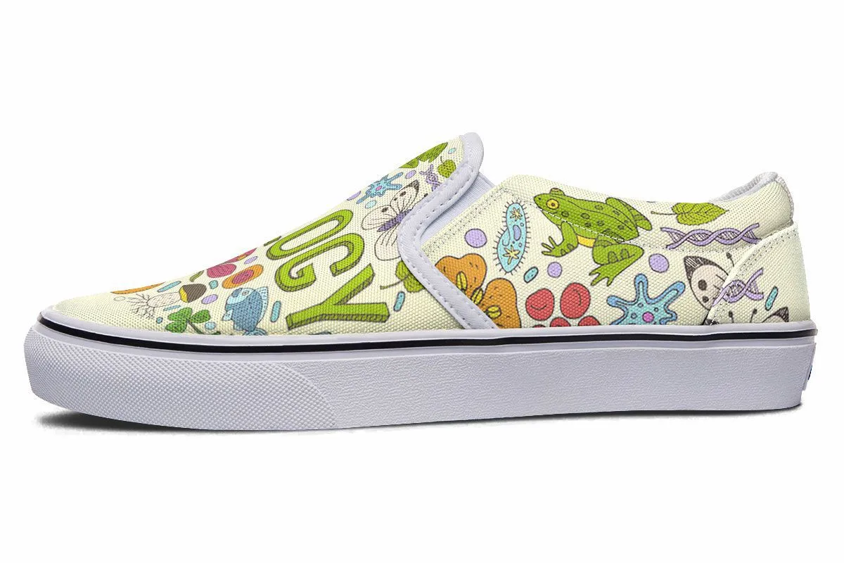 Biology Lovers Slip-On Shoes