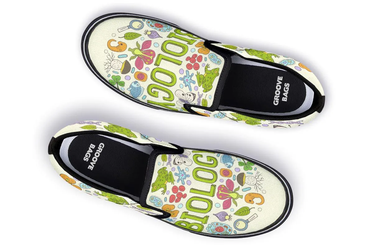 Biology Lovers Slip-On Shoes
