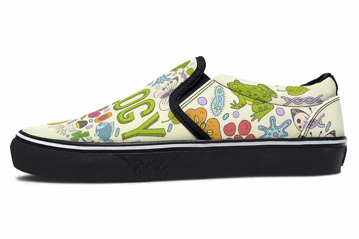 Biology Lovers Slip-On Shoes