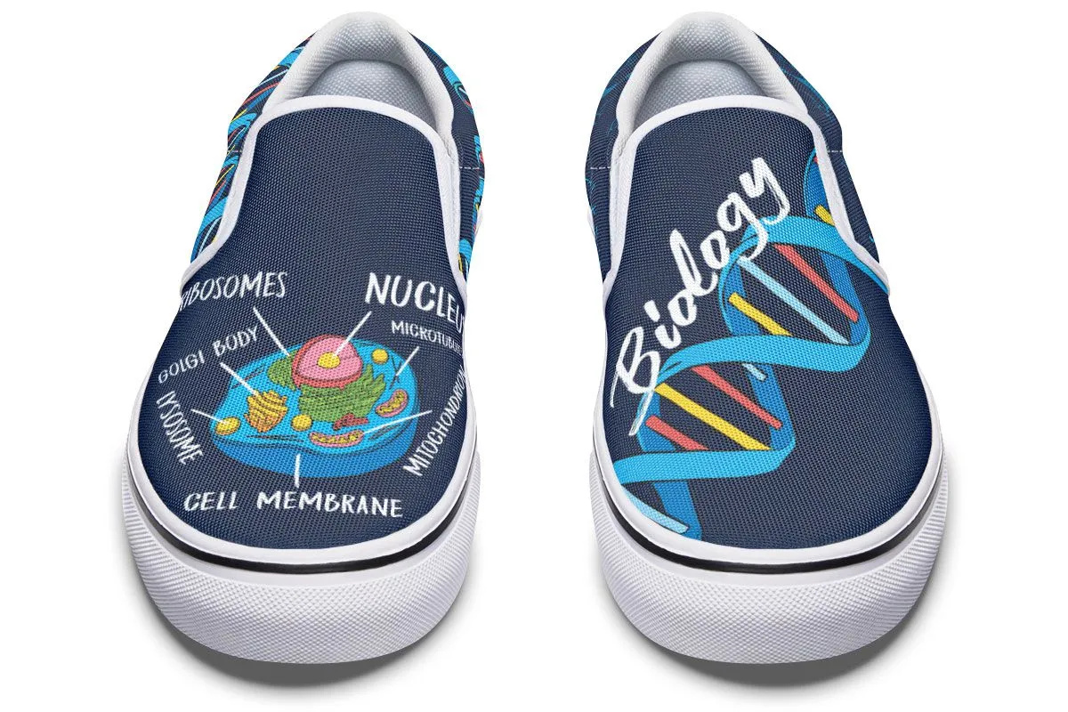 Biology Slip-On Shoes