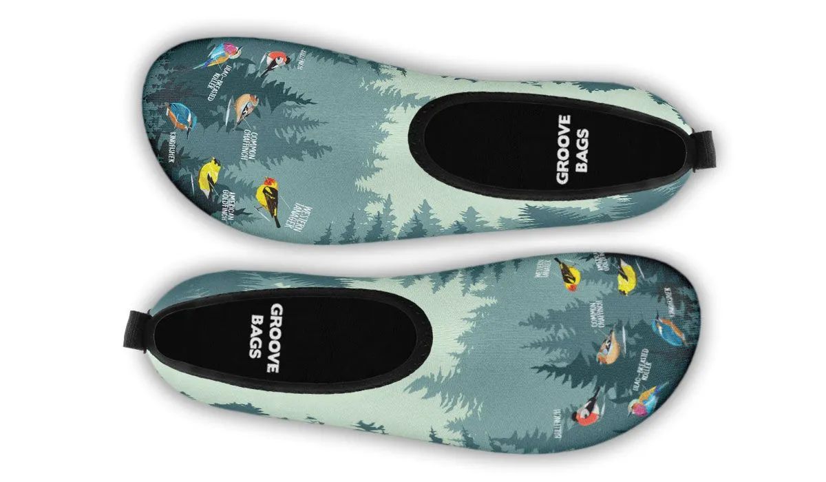 Bird Watching Aqua Barefoot Shoes