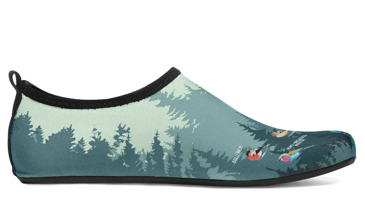 Bird Watching Aqua Barefoot Shoes