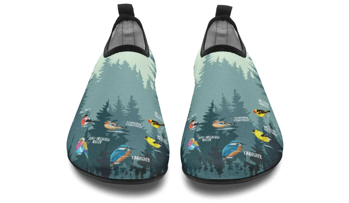 Bird Watching Aqua Barefoot Shoes