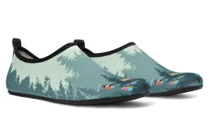 Bird Watching Aqua Barefoot Shoes