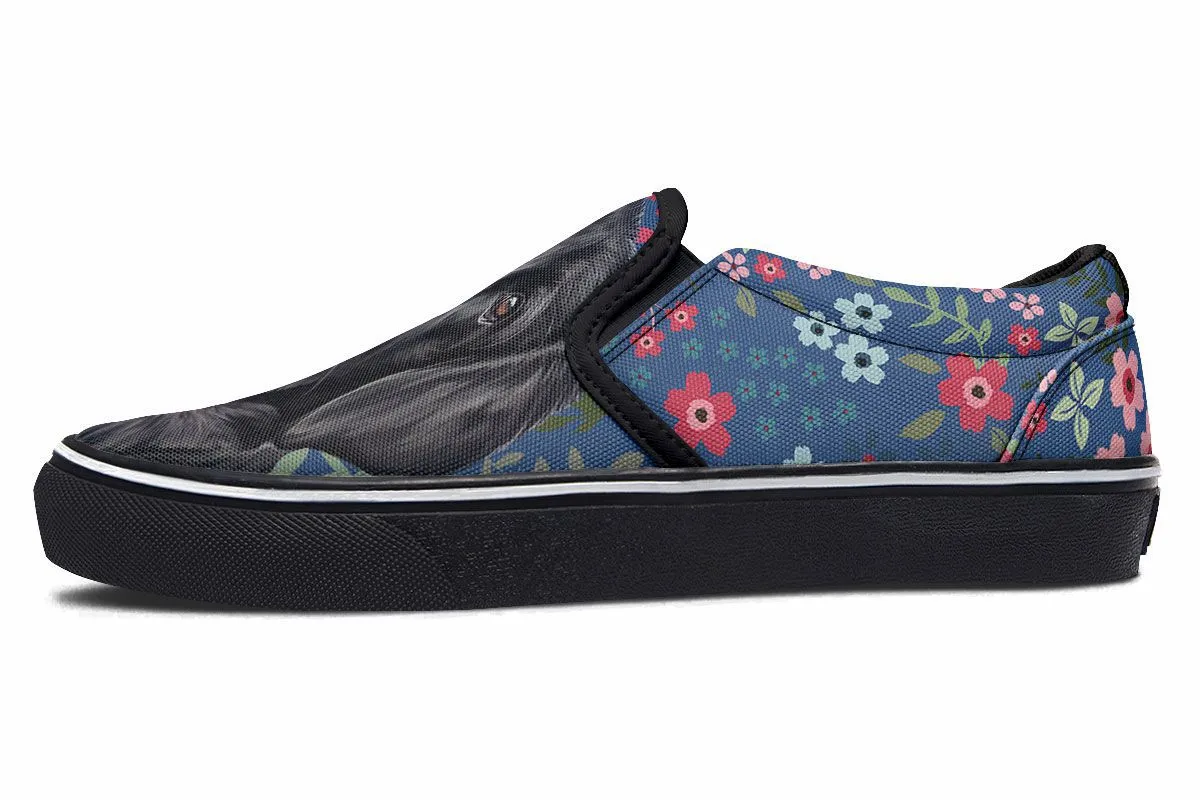 Black Lab Sweetheart Slip-On Shoes