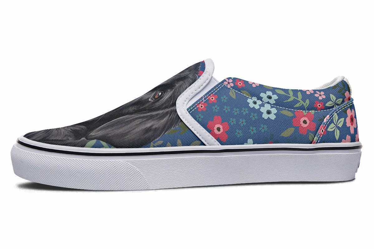 Black Lab Sweetheart Slip-On Shoes