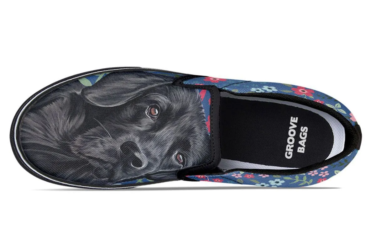 Black Lab Sweetheart Slip-On Shoes