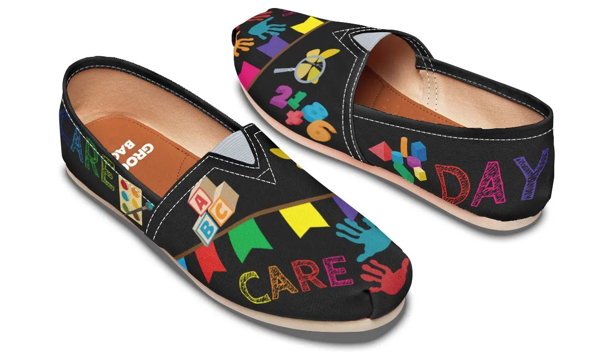 Blackboard Daycare Teacher Casual Shoes