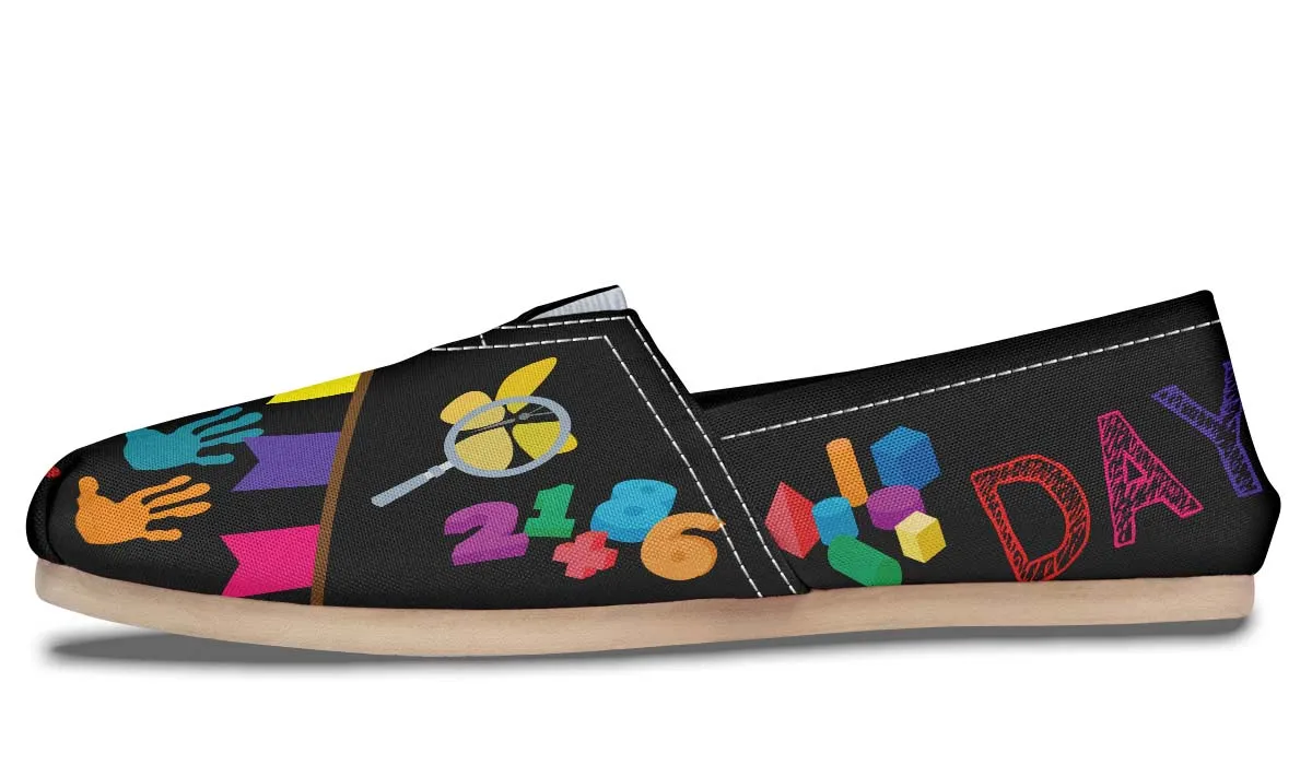 Blackboard Daycare Teacher Casual Shoes