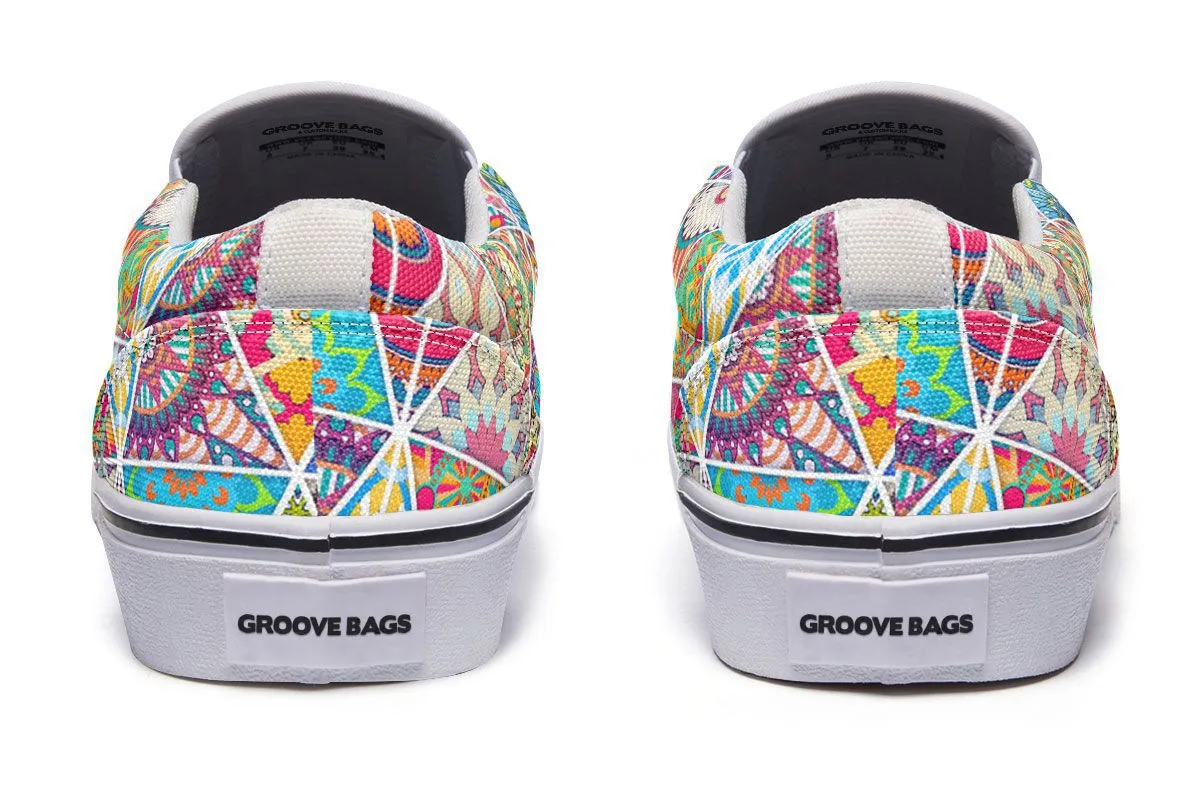 Bohemian Pattern Slip-On Shoes