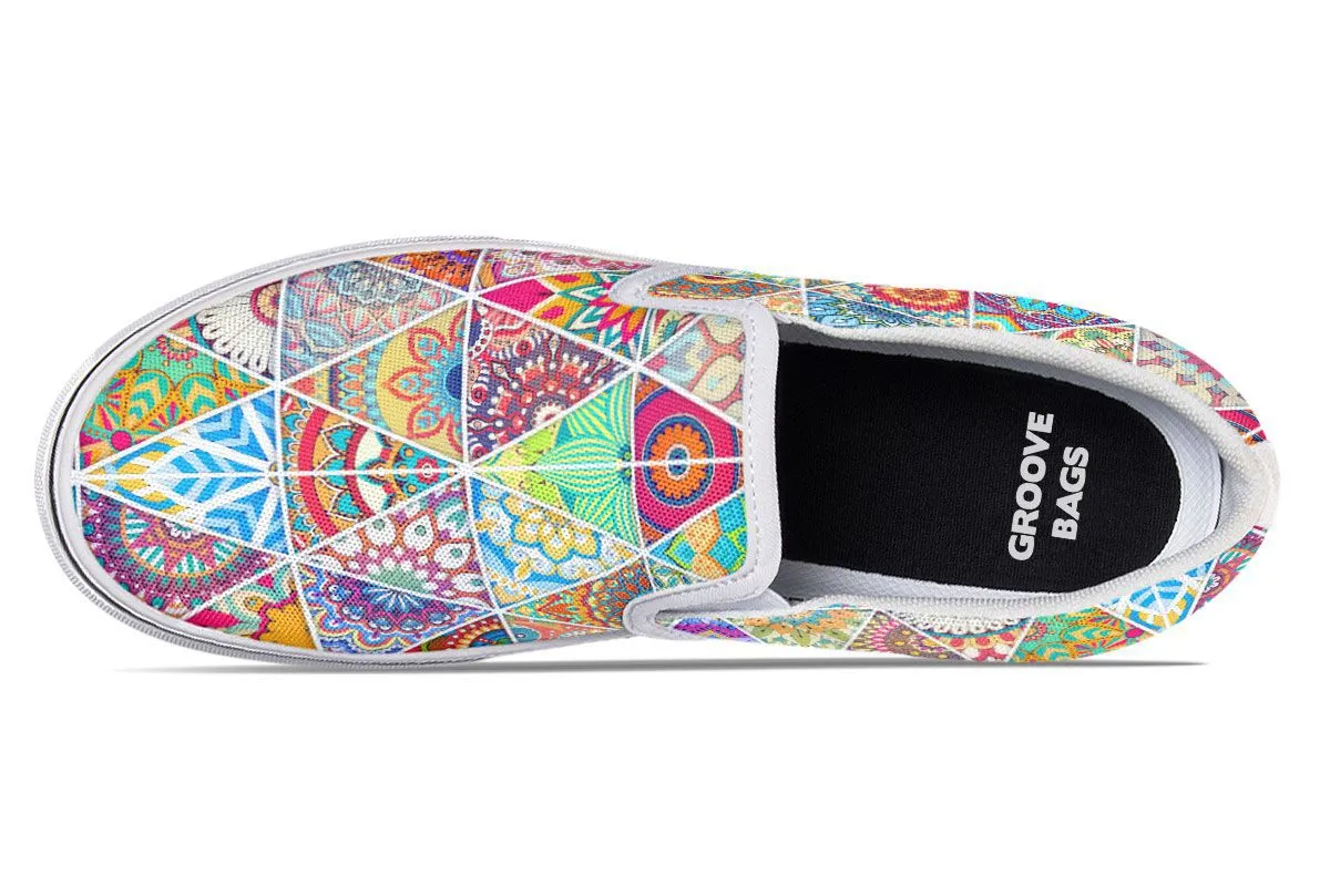 Bohemian Pattern Slip-On Shoes