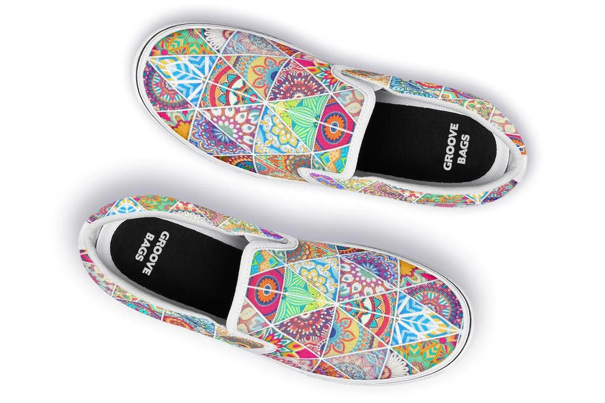 Bohemian Pattern Slip-On Shoes
