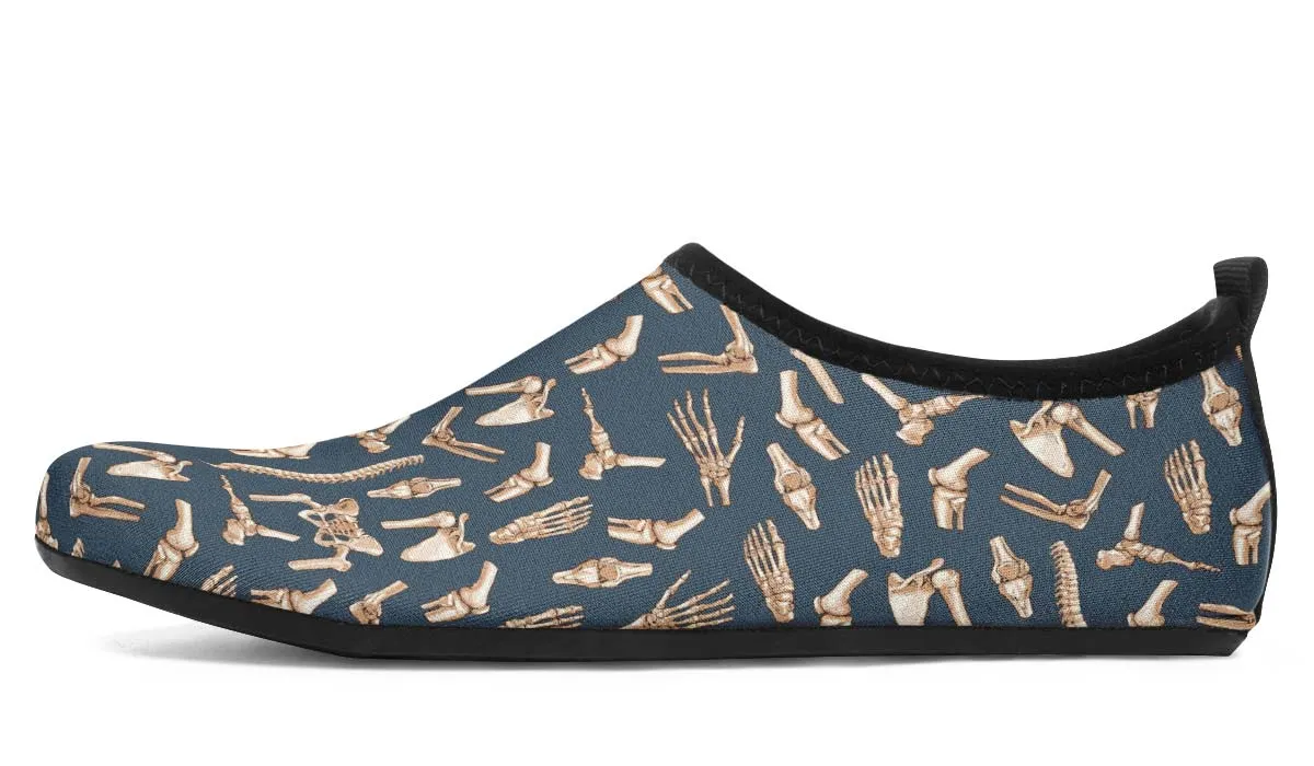 Bone Pattern Aqua Barefoot Shoes