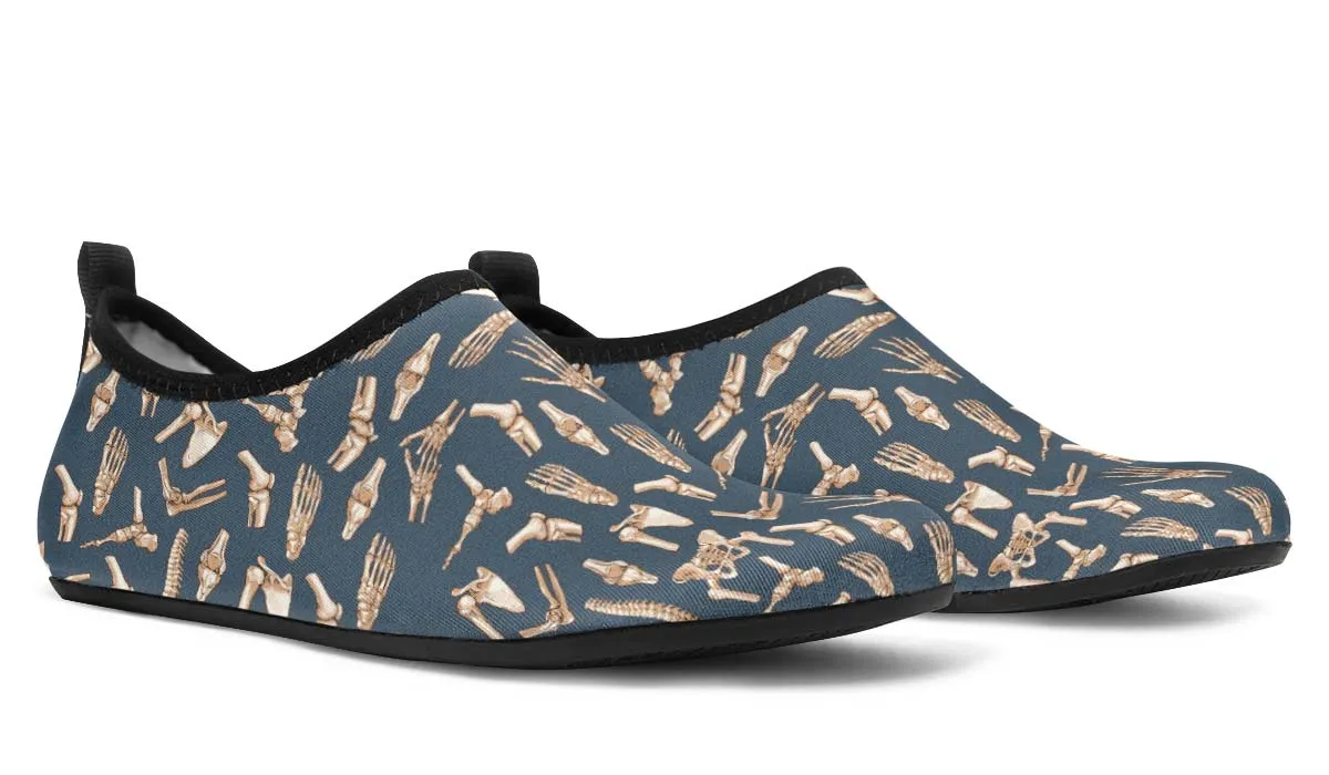 Bone Pattern Aqua Barefoot Shoes