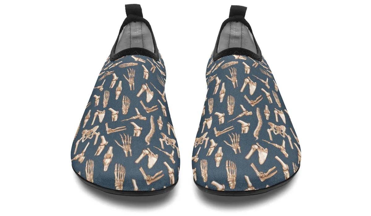 Bone Pattern Aqua Barefoot Shoes