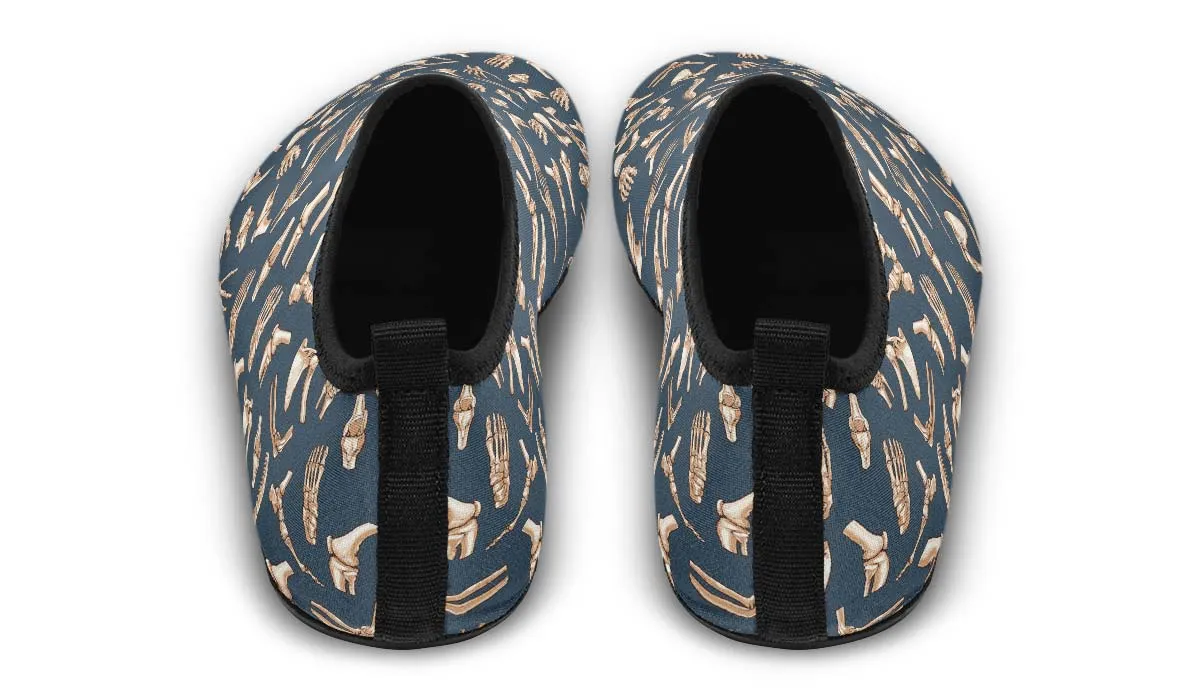 Bone Pattern Aqua Barefoot Shoes