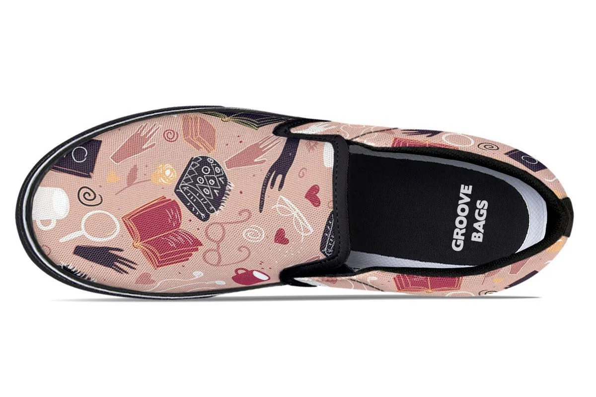 Book Love Slip-On Shoes
