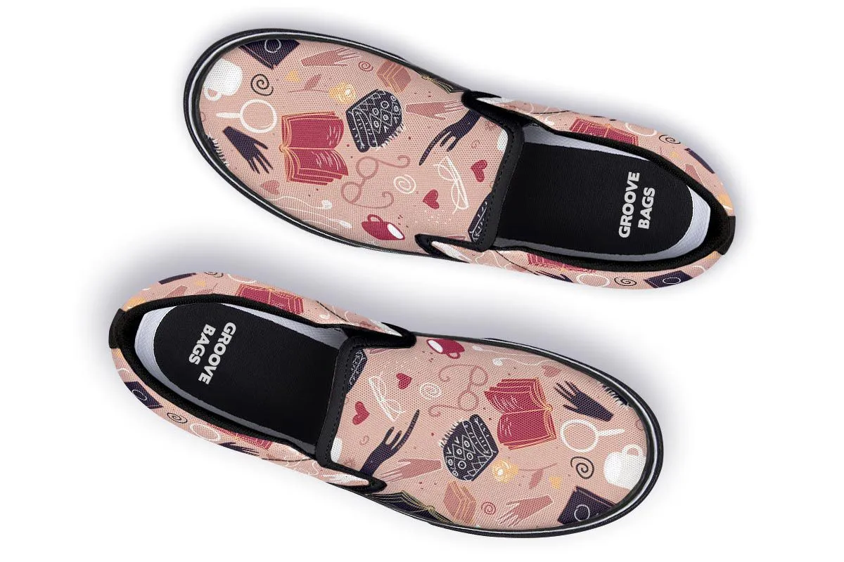 Book Love Slip-On Shoes