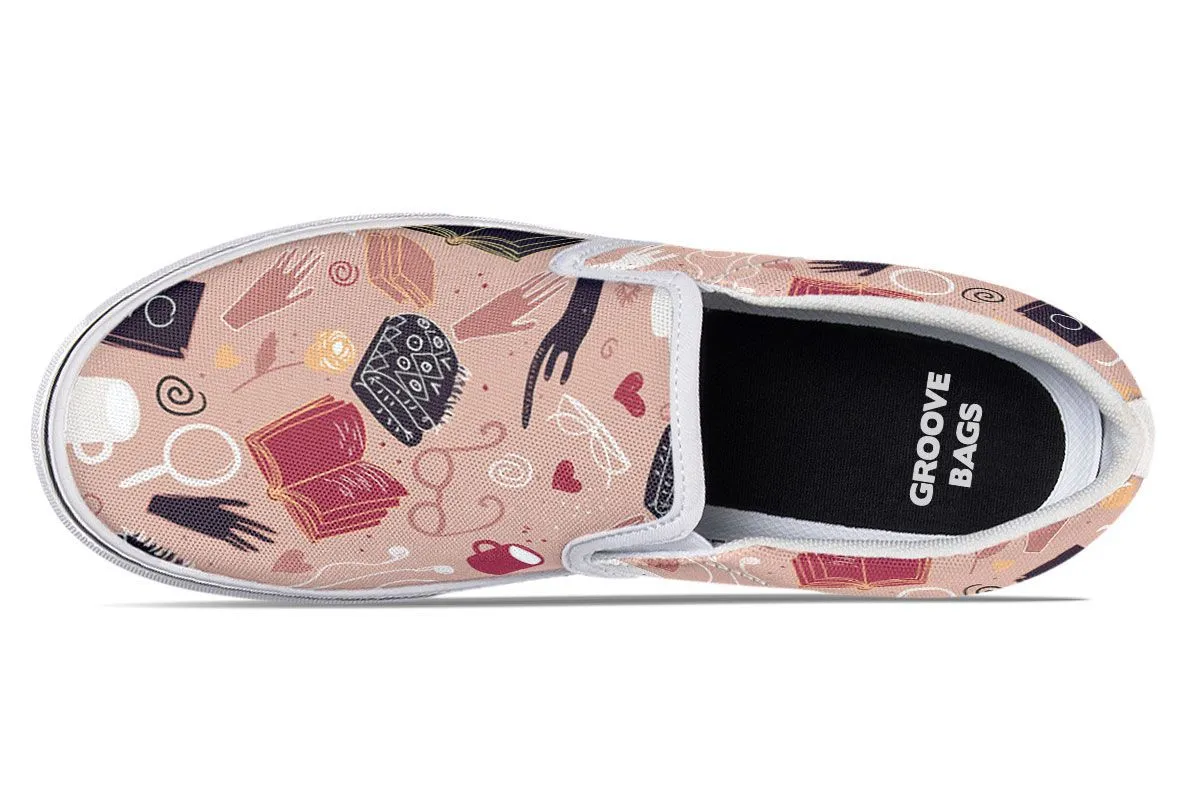 Book Love Slip-On Shoes