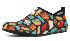 Book Lovers Aqua Barefoot Shoes