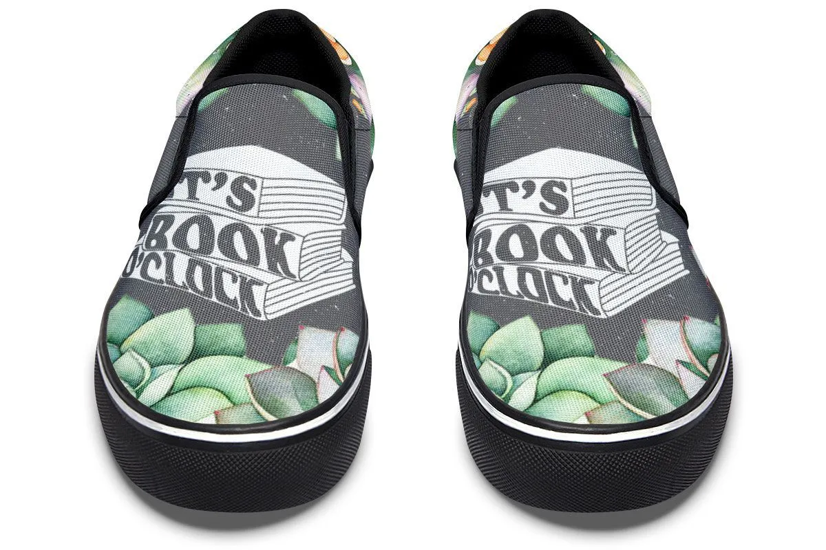 Book Oclock Slip-On Shoes