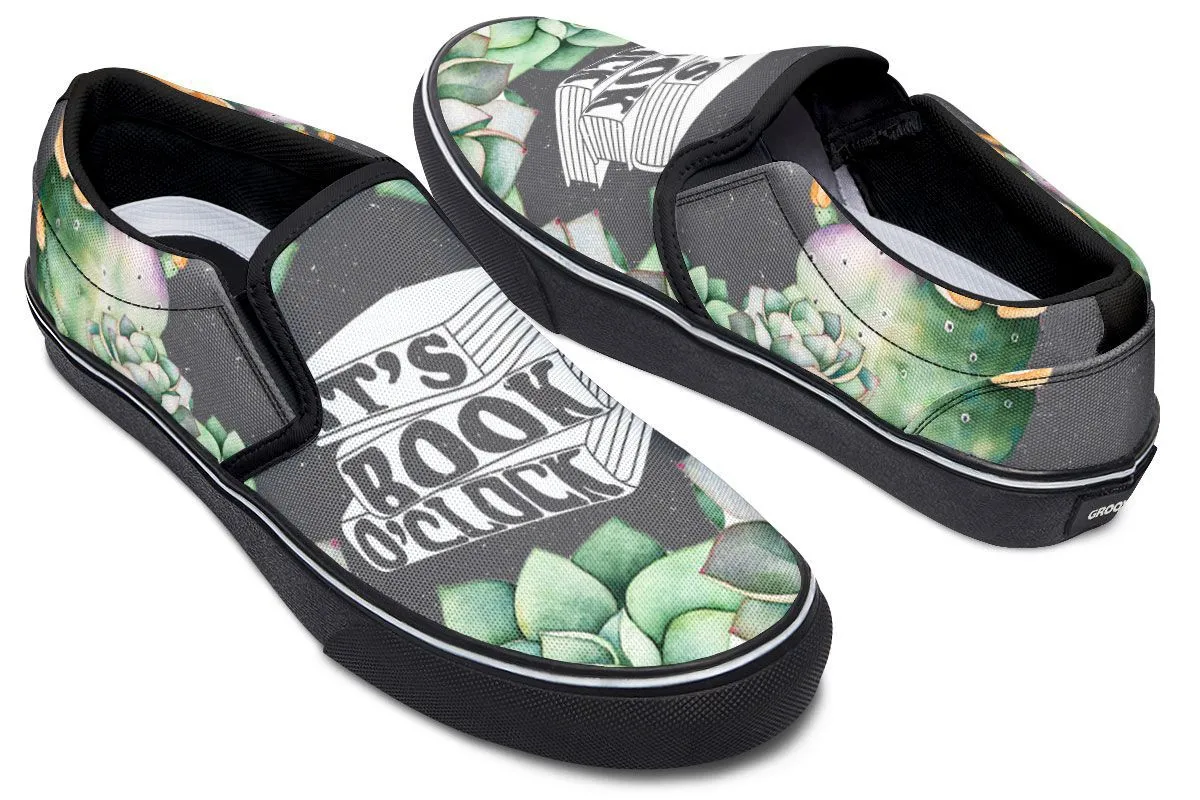Book Oclock Slip-On Shoes