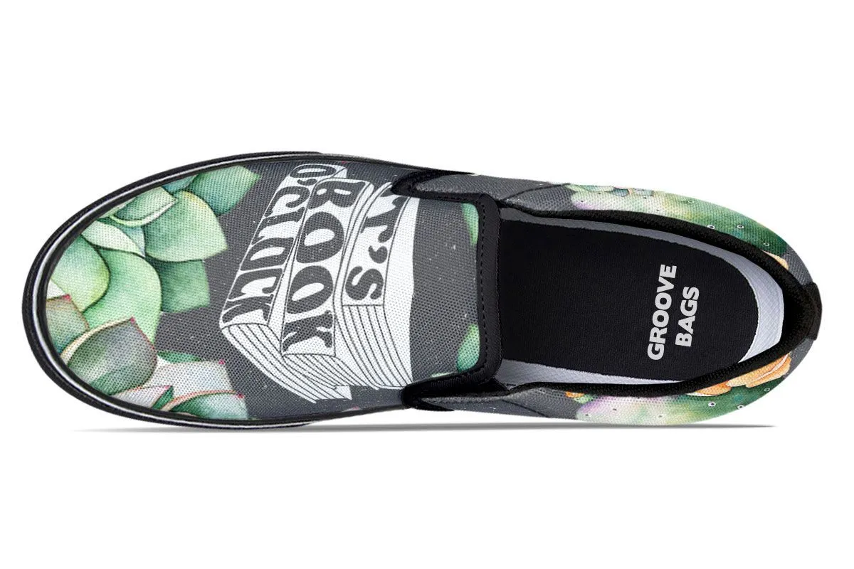Book Oclock Slip-On Shoes